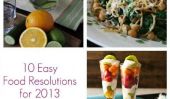 10 Résolutions facile et efficace alimentaires pour le Nouvel An