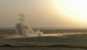 US F / A-18 Jets Bombe ISIS Artillerie En Première Airstrike
