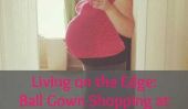 Vivre sur le bord: robe de bal commercial à 33 semaines de grossesse