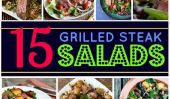 15 Salades de steak grillé