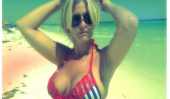 Kim Zolciak Shows Off Her Bikini corps incroyable à la plage (Photos)