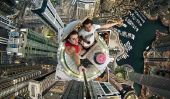 Vertigo induisant Selfies par photographe russe