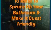 10 idées pour embellir votre salle de bains et de la rendre Guest bienvenus