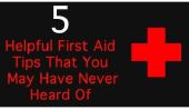 5 First Aid Conseils utiles que vous pourriez avoir jamais entendu parler de