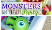 A Fun Party Monsters University Effrayant