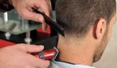 Salon de coiffure coupe de cheveux à la place - afin de gérer d'une simple coupe de cheveux pour les hommes