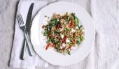 Eat Your (betterave) Greens: Salade de betteraves vert Farro avec tomates séchées