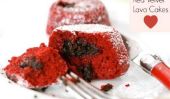 Gâteaux de Lava Red Velvet Oh-la-la