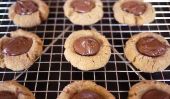 Peanut Butter-Nutella Thumbprint Cookies (Naturellement sans gluten)