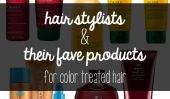 Les coiffeurs choisir leurs produits préférés Pour les cheveux colorés