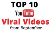 Top 10 YouTube Vidéos virales de Septembre