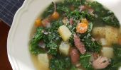 Dîner dans 20 Minutes: Ham, pommes de terre et soupe Kale