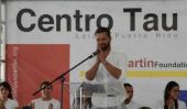 Ricky Martin ouvre un centre Tau pour appauvris enfants à Puerto Rico: 'Vida' espoirs Singer Fonds peut aider à combattre la traite des personnes