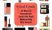 Crush Coral | 20 façons d'intégrer Coral dans votre sac de maquillage Cette Saison