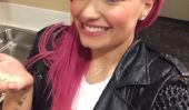 Demi Lovato New Hair 2014: Demi-Rasé Chanteur Sport Coiffure [Voir Photos Ici]