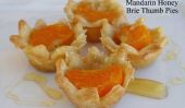 Mandarin Honey Brie Thumb Pies (vidéo)