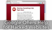 Google offre de l'aide pour les sites Web piratés