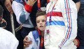 David Beckham et Sons Divers Cheer Sur olympiques de Grande-Bretagne!  (Photos)