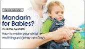 Mandarin pour bébés ?: Comment rendre votre enfant multilingue (et oublier Dora).  Infant l'Industrie de Babble.