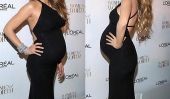 Blake Lively chez L'Oréal Paris Soiree: Star Shows Off bosse de bébé en robe Tight