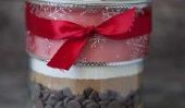 Chocolate Chip Cookie Mix in a Jar: Cadeaux comestibles