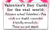 7 Sentiments de Saint-Valentin pour le monde réel
