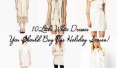 10 Petites robes blanches vous devriez acheter cette saison des vacances!