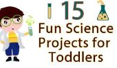 15 Fun projets scientifiques pour les tout-petits