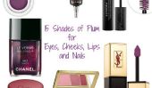 15 Shades of Plum pour les yeux, les joues, lèvres et les ongles