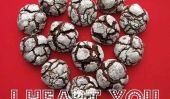 Cookies au chocolat Crackle pour la Saint Valentin