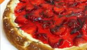 Strawberry Cheesecake Dessert Pizza