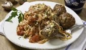 Intelligent Spaghetti & Boulettes de viande avec sauce tomate