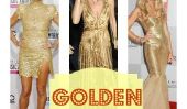 Golden Globes!  24 magnifiques Gals en pailleté d'or (Photos)