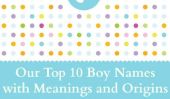 Nos Top 10 des noms Boy avec des significations et origines