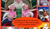 25 Photos hilares de Santa Claus avec Pleurer ou Sinon malheureux et enfants traumatisés