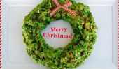 Collant de Noël Corn Flake Wreath