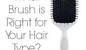 Quel type de brosse à cheveux est mieux à votre type de cheveux?