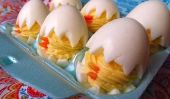 Pâques Inspiration: Deviled Eggs "Chick"