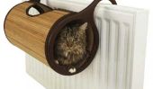 Bamboo Radiateur Chambres pour chats