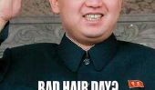 London Hair Salon décroche Kim Jong-Un Affiche Après Confrontation effrayant avec des fonctionnaires nord-coréens