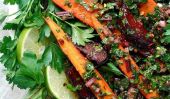 Vibrant Spring Side: rôti, salade de betteraves et de carottes