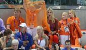 La famille royale néerlandaise Cheer sur leur équipe olympique de natation à Londres (Photos)