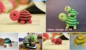 DIY Crochet rayé tortue