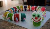 Délicieuse et colorée Cupcakes Centipede