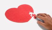 Un SMS avec le coeur - si vous écrivez un message d'amour à court