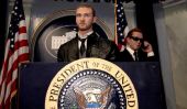 Waxwork - Justin Timberlake en tant que président