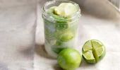 Limes conservés: saveur unique pour votre été Favoris!