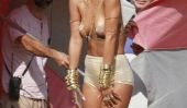 Rihanna Topless et en posant pour Vogue Brésil Photo Shoot [PIC]