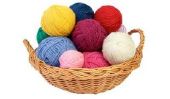 Cachemire laine pour tricoter - le résultat est un chandail