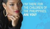 Philippines Typhoon Haiyan Relief Effort: Rihanna fait un don de $ 100 000 à la charité